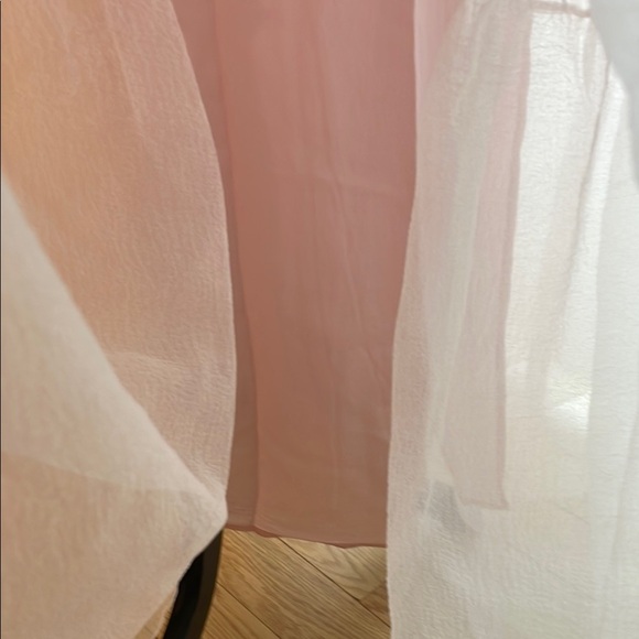 STAUD Hyacinth Organza Shell Light Pink 2 Piece NWT  Stunning Maxi Dress - Picture 13 of 16